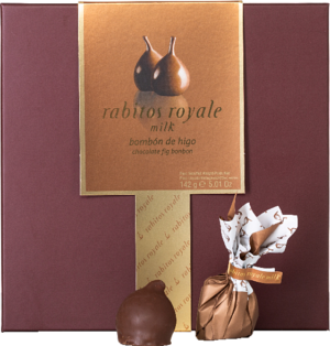 Rabitos Royale Bombón de Higo Milk 8 Stück - La Higuera - Feinkost - Süß