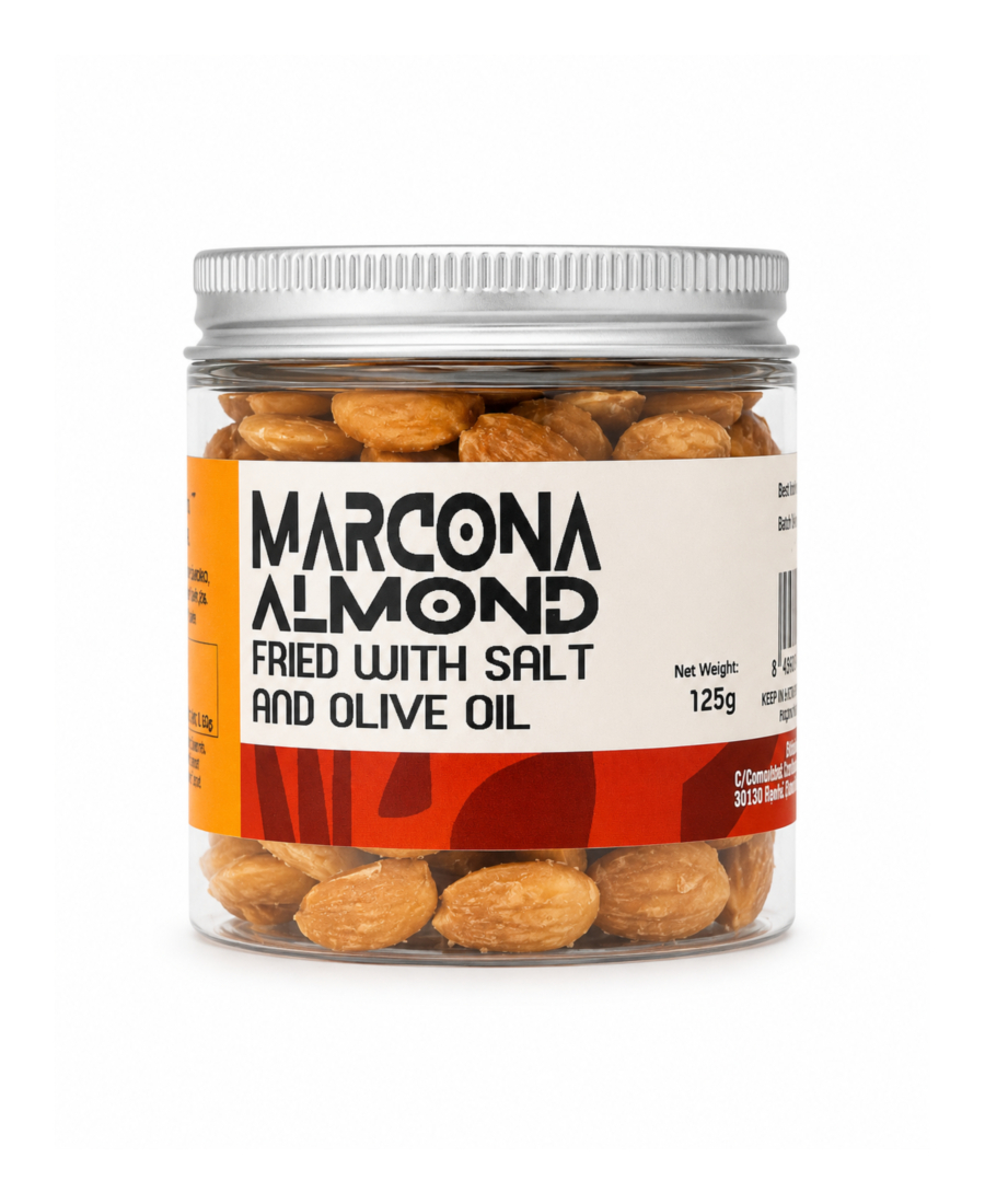 Almendra Marcona Frita con Sal y Aceite de Oliva - Ibendra - Feinkost - Snacks