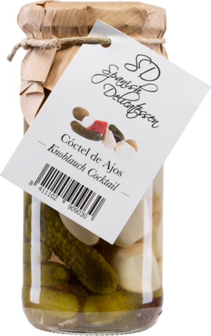 Coctail de Ajos - Barcino Gourmet S.L./Spanish Delicatessen - Feinkost - Oliven & Tapas