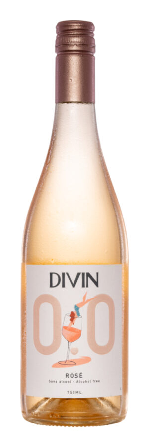 Divin Rosé 0.0%  - Divin NoLow - Alkoholfrei - Frankreich