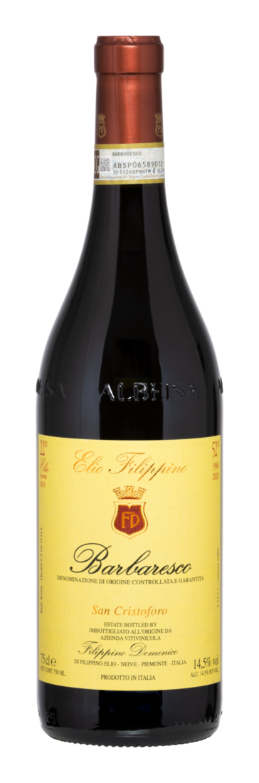 Barbaresco San Cristoforo 2022 - Elio Filippino - Rotwein - Italien
